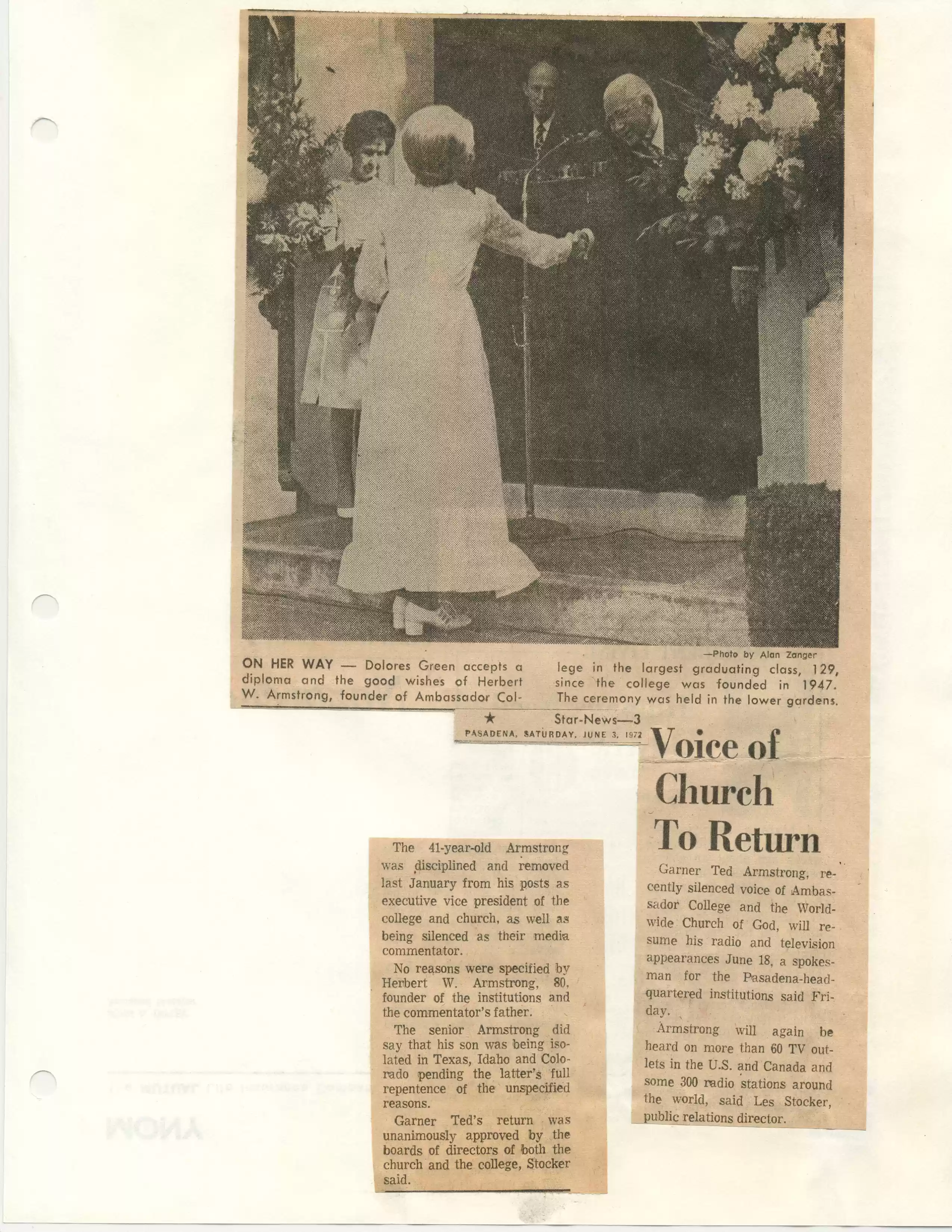Pasadena Star News, 6-3-72